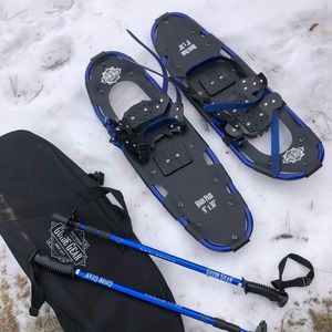Snowshoes/poles